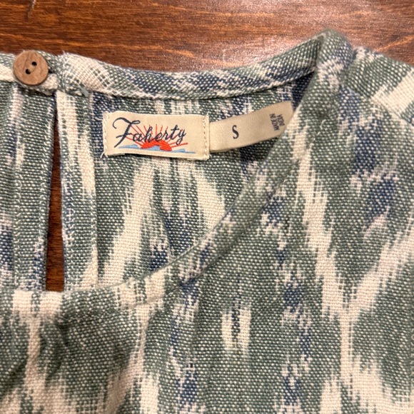 Faherty Cotton Dress - Picture 2 of 4